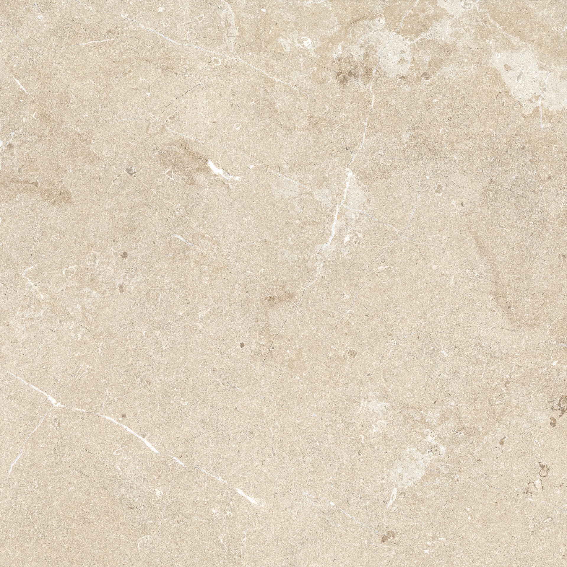Carrelage grès cérame effet calcaire sable Mystone Limestone, Marazzi, grand format mat